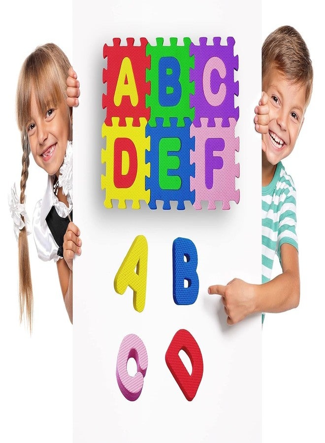 MAPA PLAY Puzzle Mat for Kids, Interlocking Learning Alphabet ABCD and Number 36 Mat for Kids A to Z and 0 to 9 (Multicolor) - Image 5